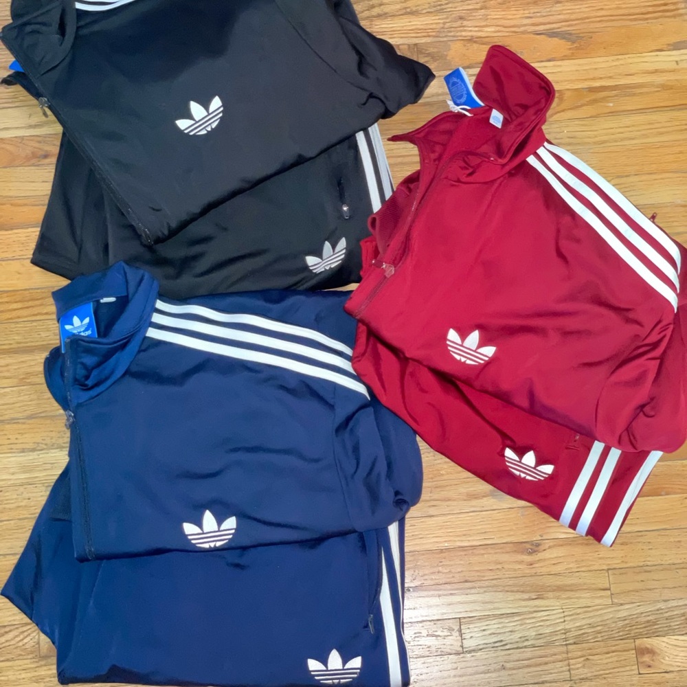 LIGHTLY WORN ADIDAS TRACKSUITS